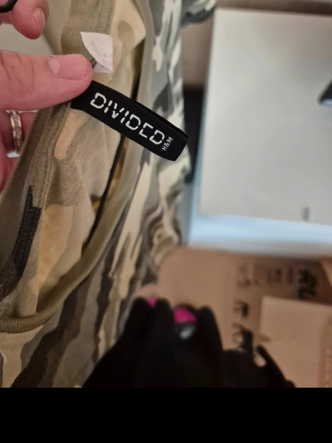 Camouflage t-shirt magtröja - 2