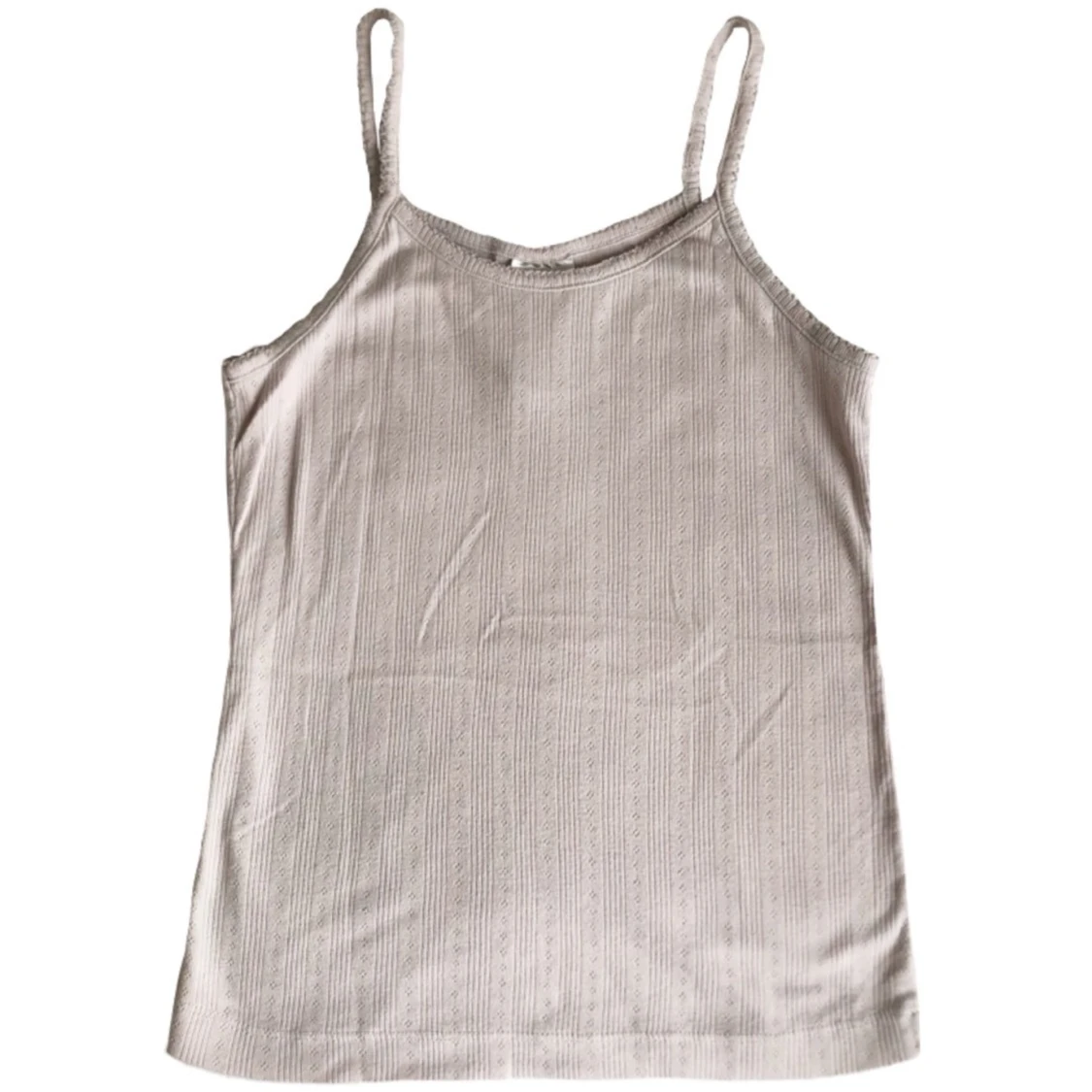 Mönstrad topp/ linne/ pointelle, y2k/ cyber/ alt/ coquette/ 2000tal/ 90tal/ 60tal/ 70tal