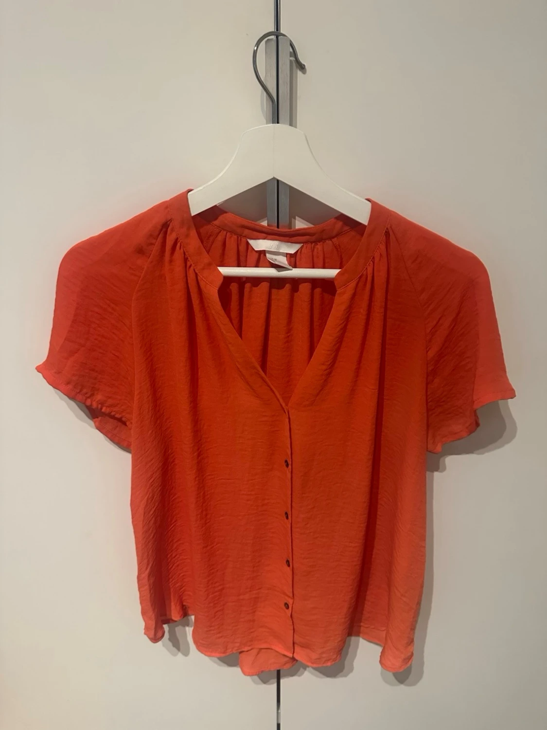 Corall kortärmad blus från H&M