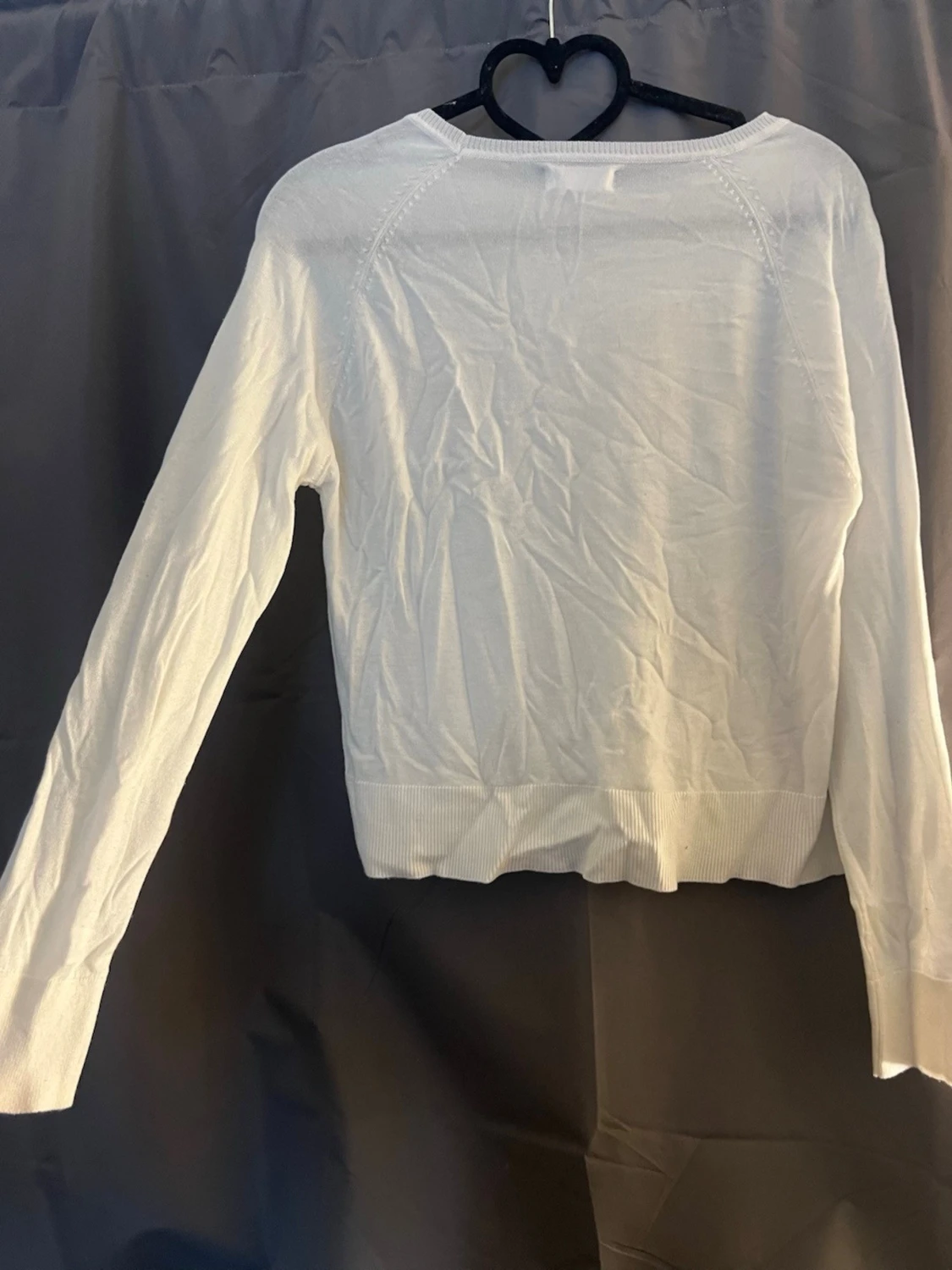 Vit basic tröja  - 1