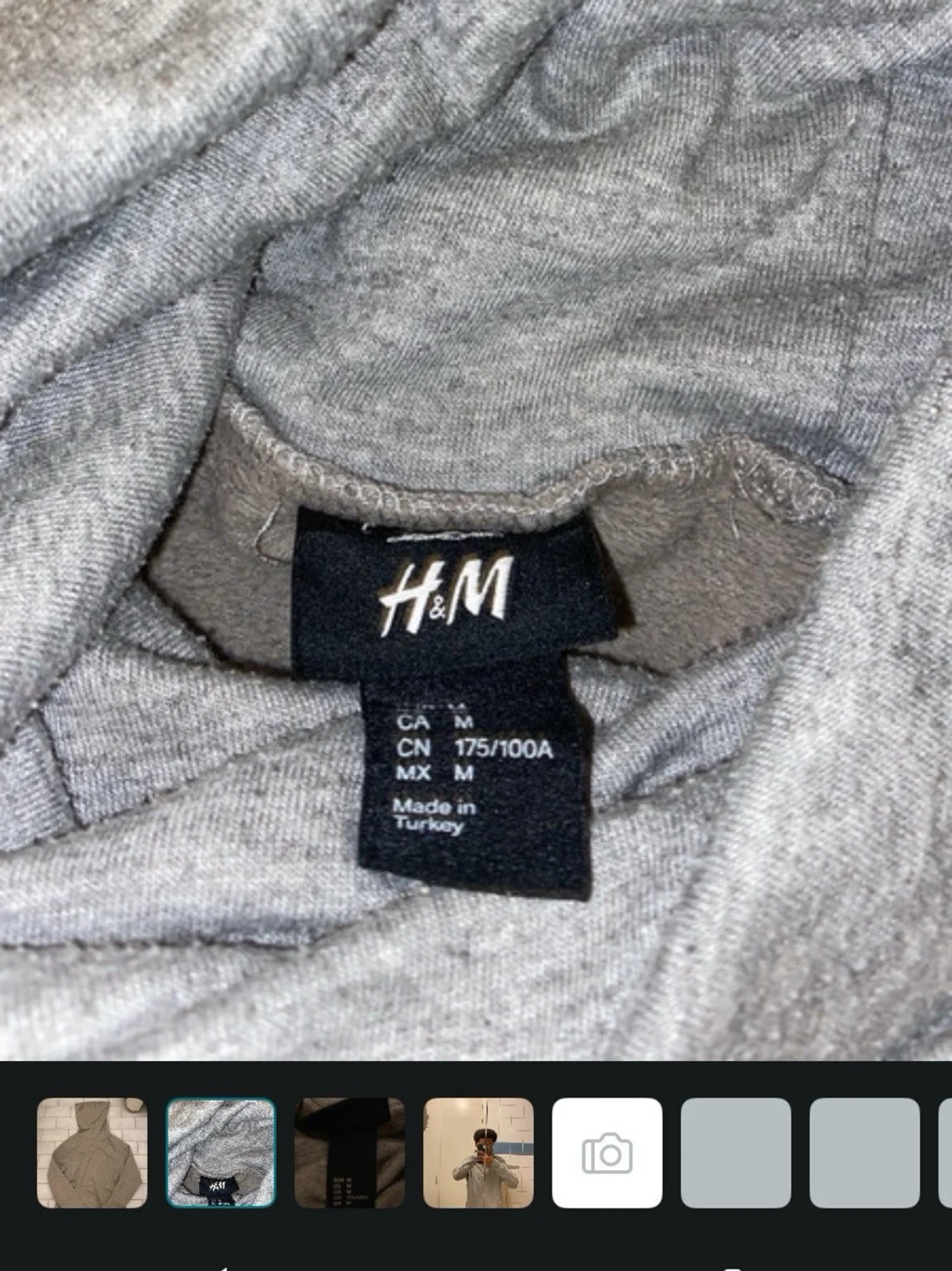 Beige hoodie från H&M - 1