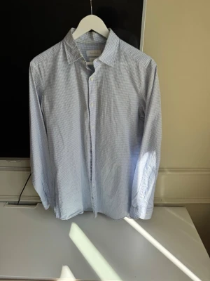 Blårutig skjorta från Massimo Dutti - Säljer en klassisk blårutig skjorta från Massimo Dutti 