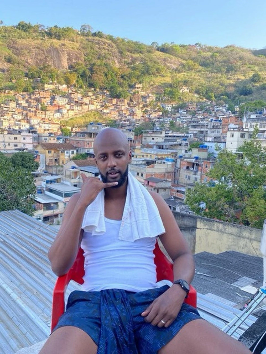 Vit huvudbonad av tyg - 1