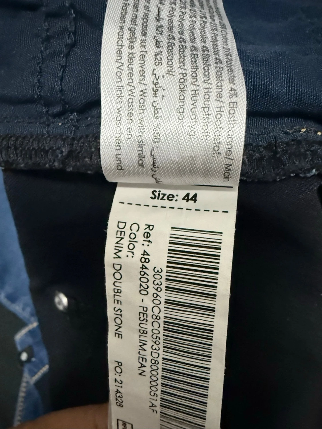 Blå jeans från Bréal med raka ben från Breal  - 3