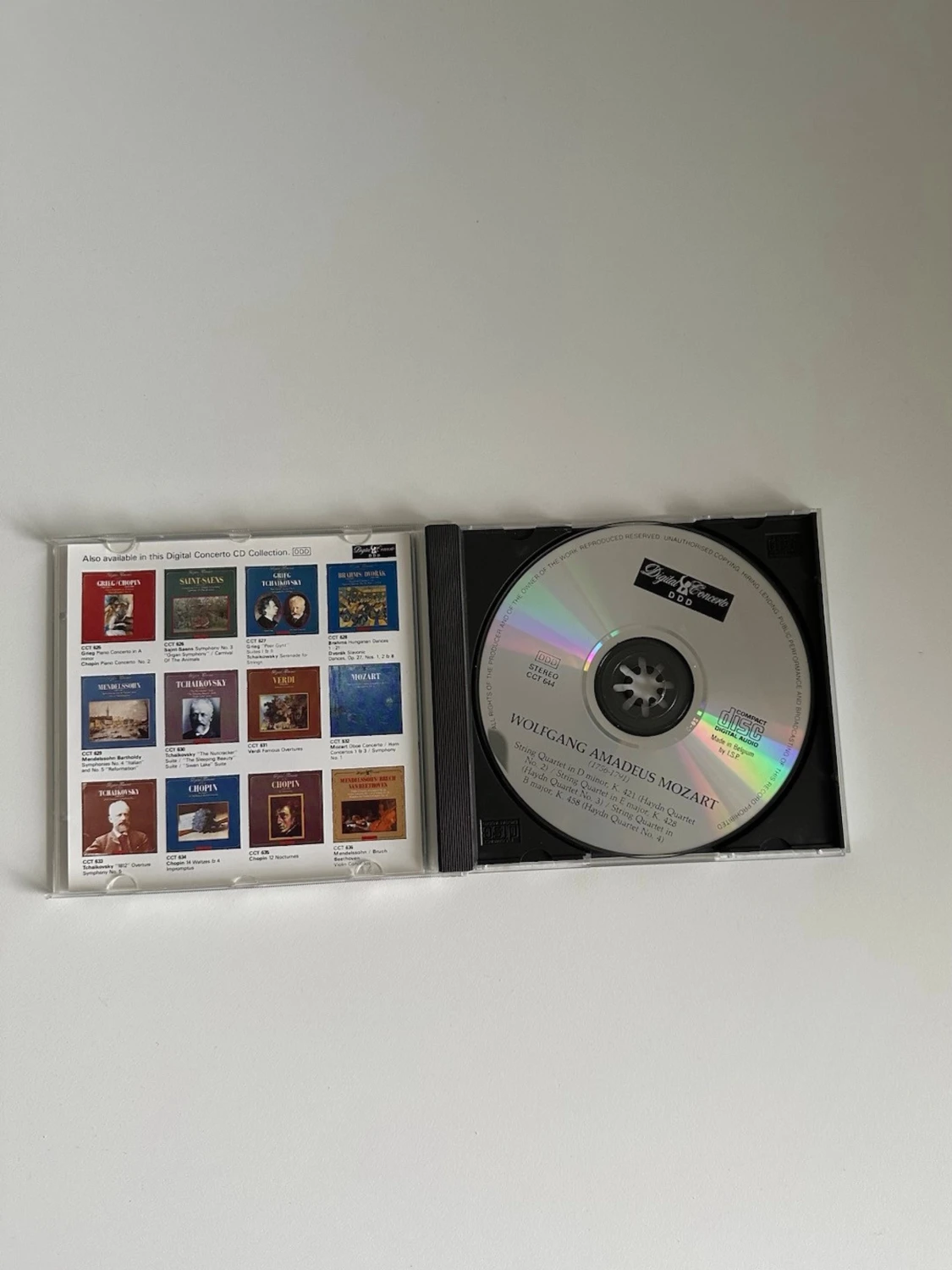 Mozart CD - 3 String Quartets - 2