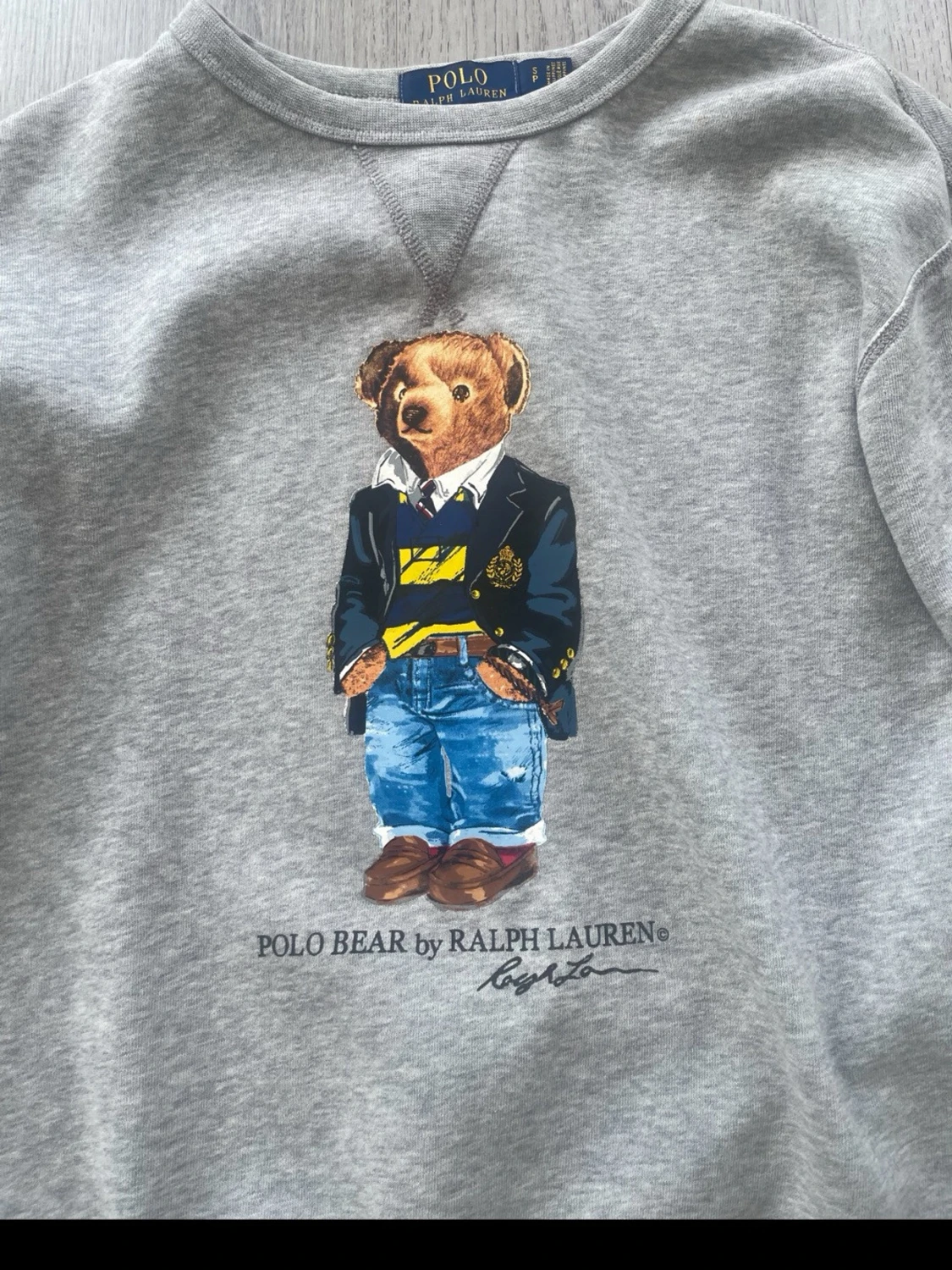 Grå sweatshirt Polo Bear Ralph Lauren - 1