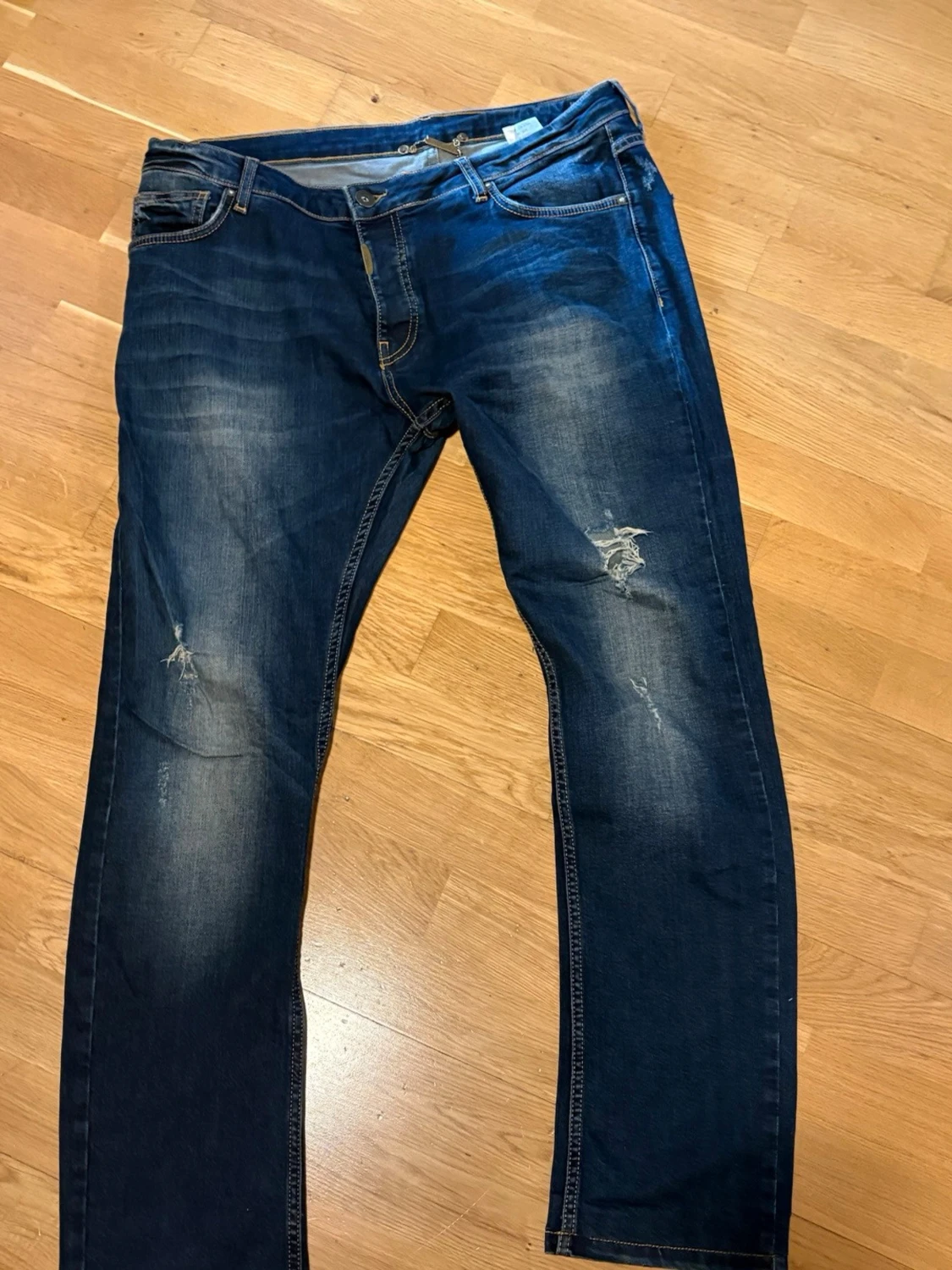 Mörkblå jeans från Hammond - 1