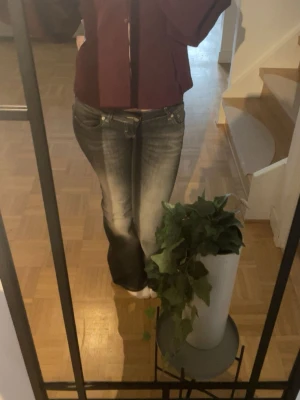 snygg tröja från nelly - säljer en snygg vinröd tröja från nelly i storlek m