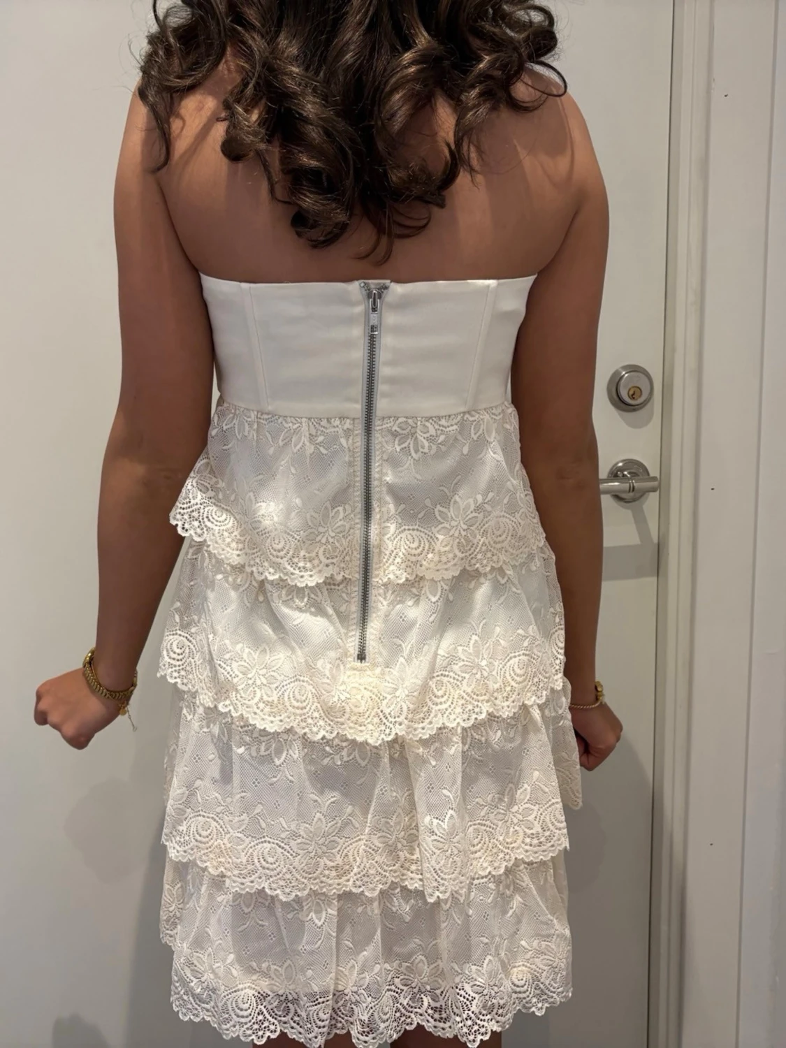 Vit klänning - 2