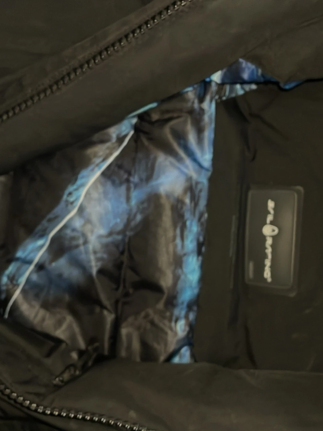 Svart vindjacka från Sail racing med tryck - 1