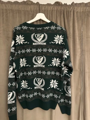 Grön stickad Färjestad BK tröja - Limiterad utgåva, nyskick!