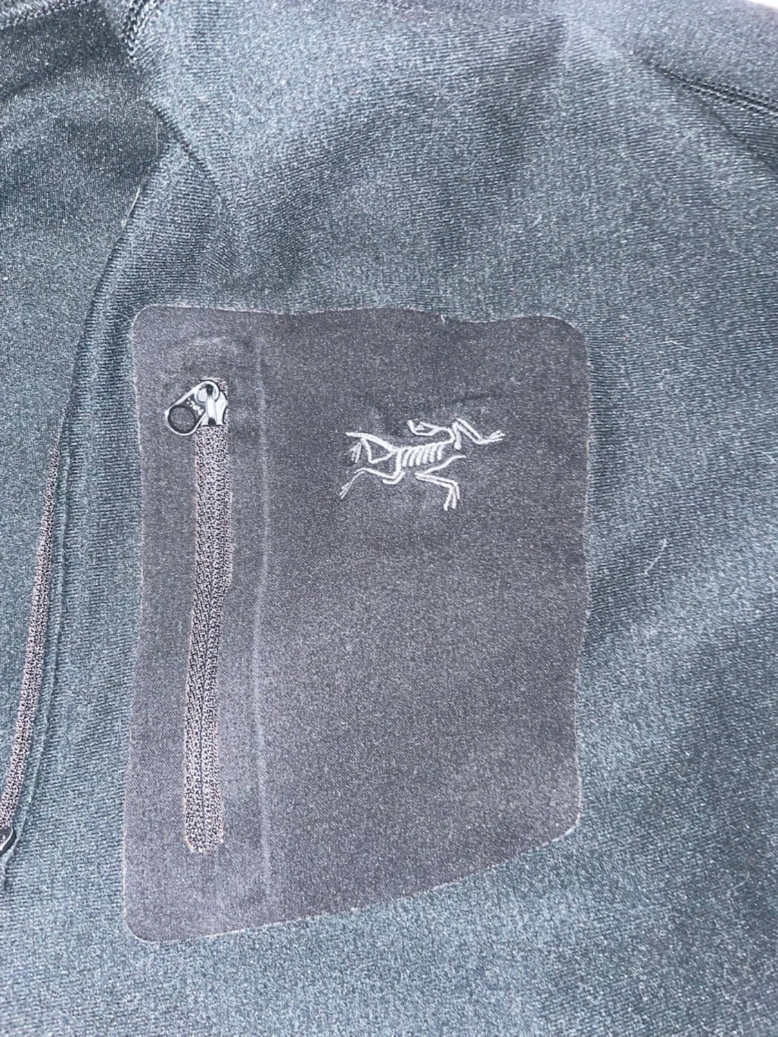 Svart fleece-tröja från Arc'teryx - 1
