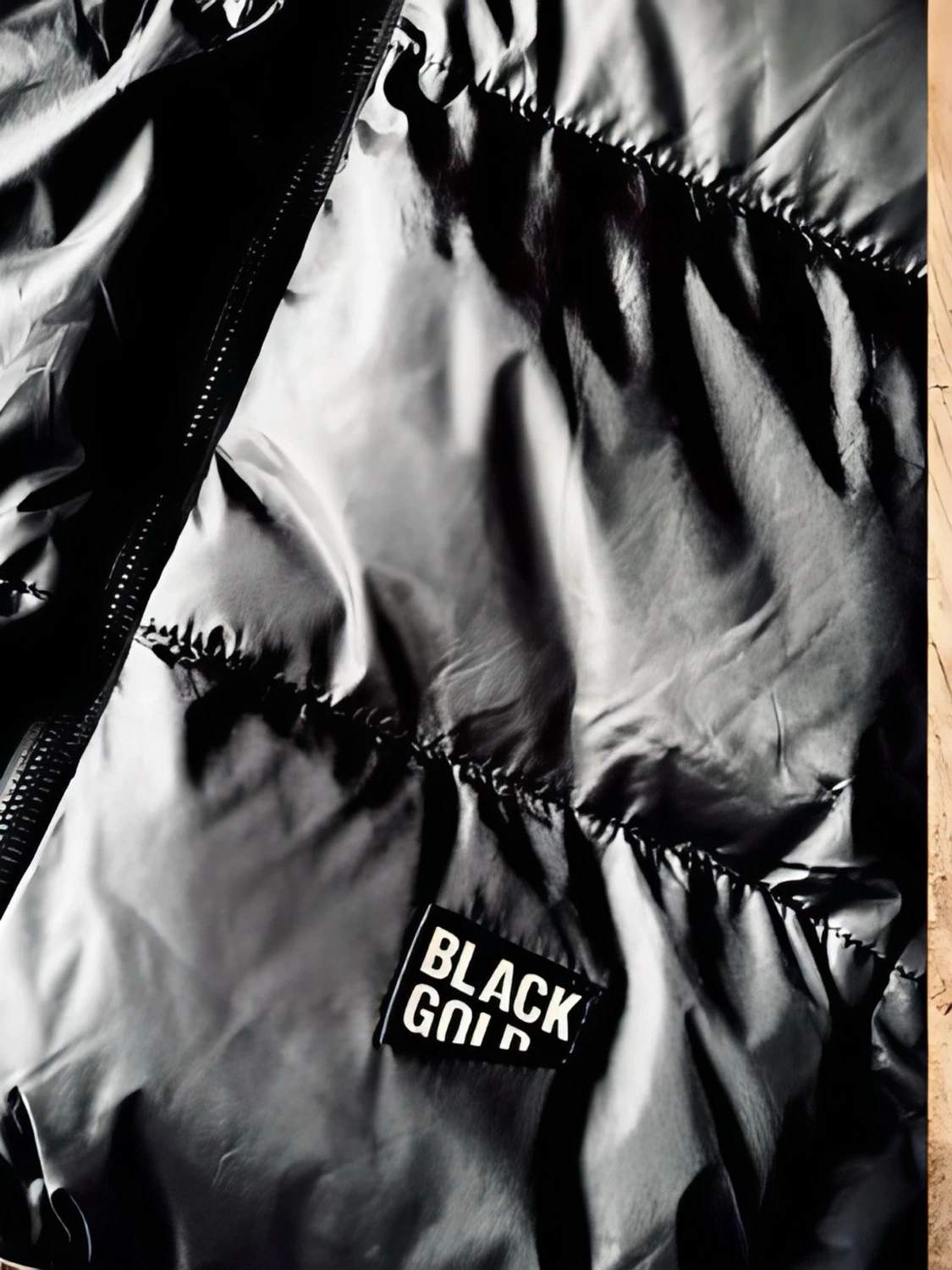 Svart pufferväst från Black Gold! - 2