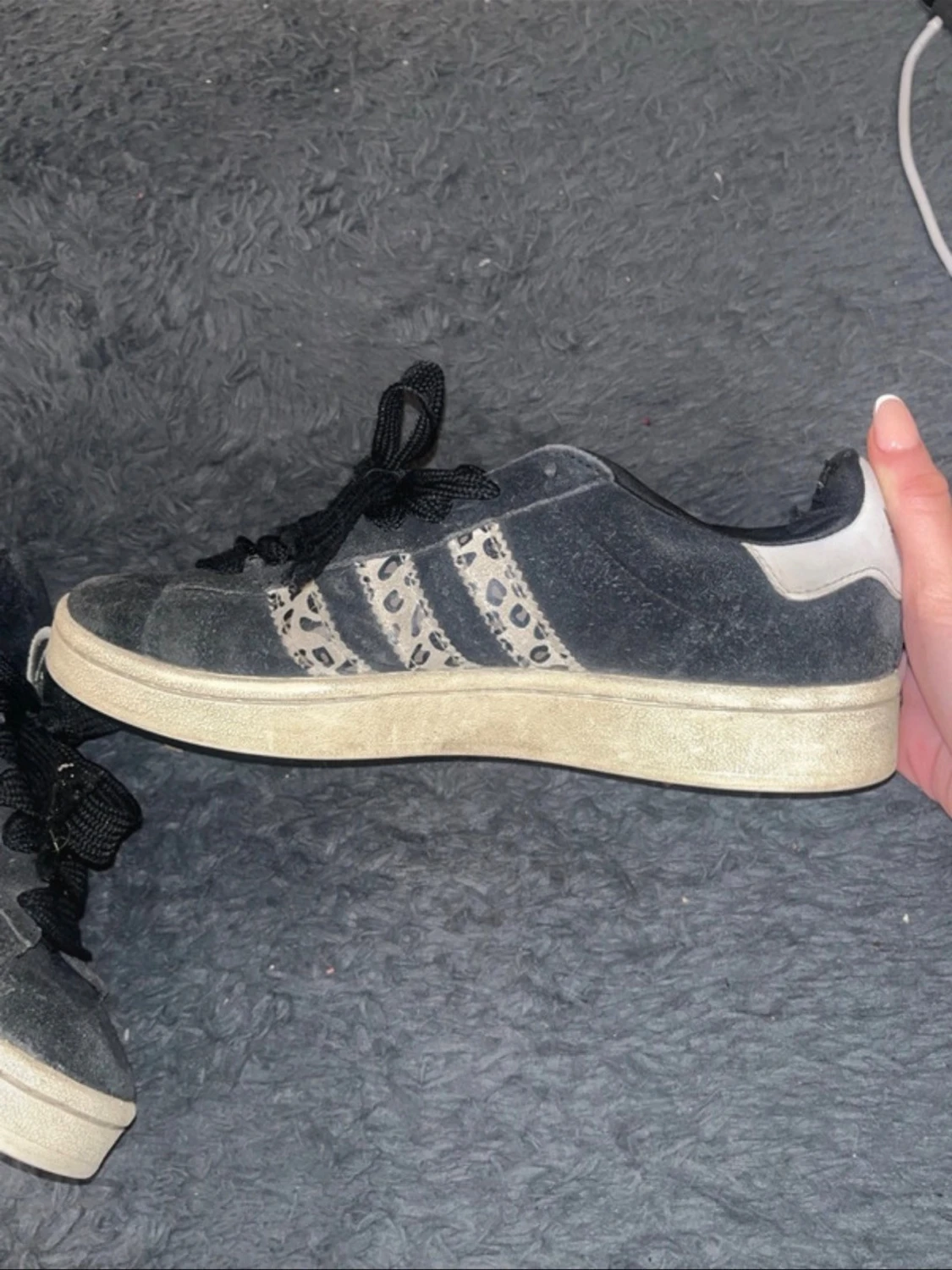 Adidas Campus sneakers leopardmönster - 2