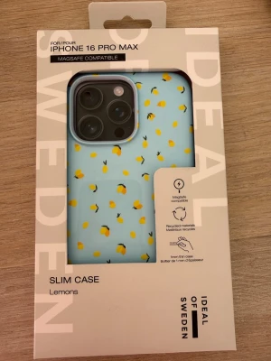 Ideal of Sweden mobilskal IPhone 16 Pro Max - Säljer detta nya Ideal of Sweden mobilskal med magsafe för en IPhone 16 Pro Max, har endast prövat skalet, annars är det helt oanvänt🍋💞