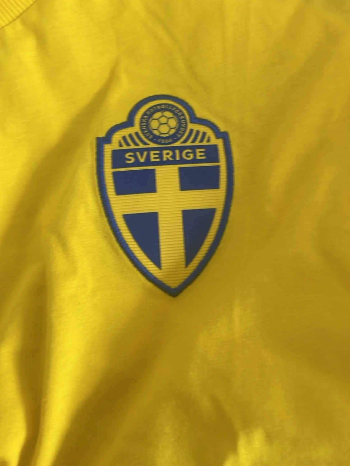 Svensk landslagströja Adidas gul - 3