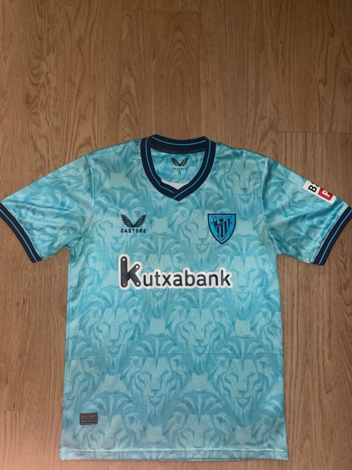 Ljusblå Athletic Club Bilbao tröja