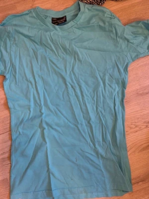 Ljusblå t-shirt från Baseline - En enkel och stilren ljusblå t-shirt från Baseline by Deltab. Modellen har rund halsringning och korta ärmar. Tillverkad i mjuk bomull som känns skön mot huden. Perfekt till jeans eller shorts för en avslappnad look.