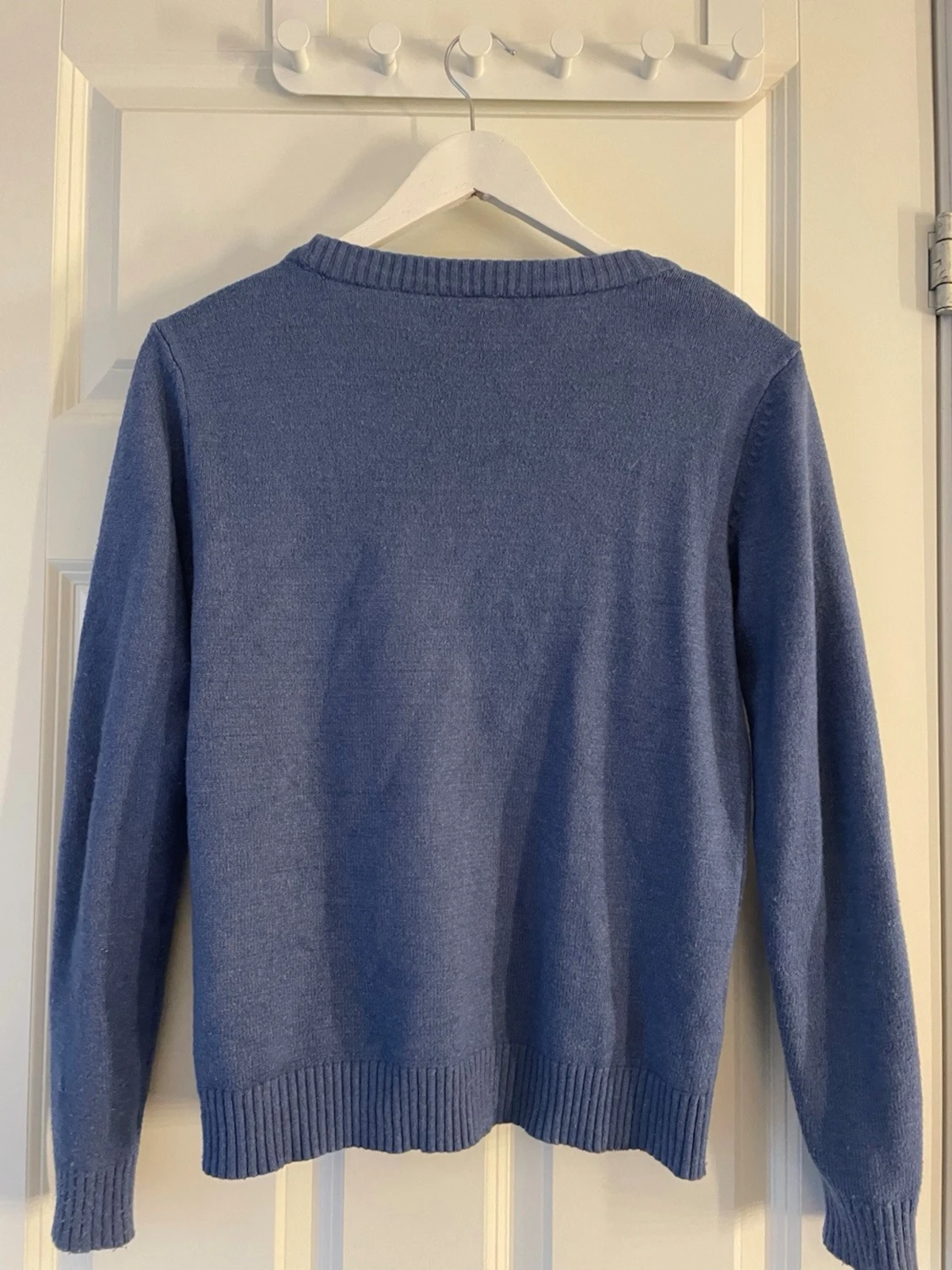Blå stickad tröja från Vila - 1