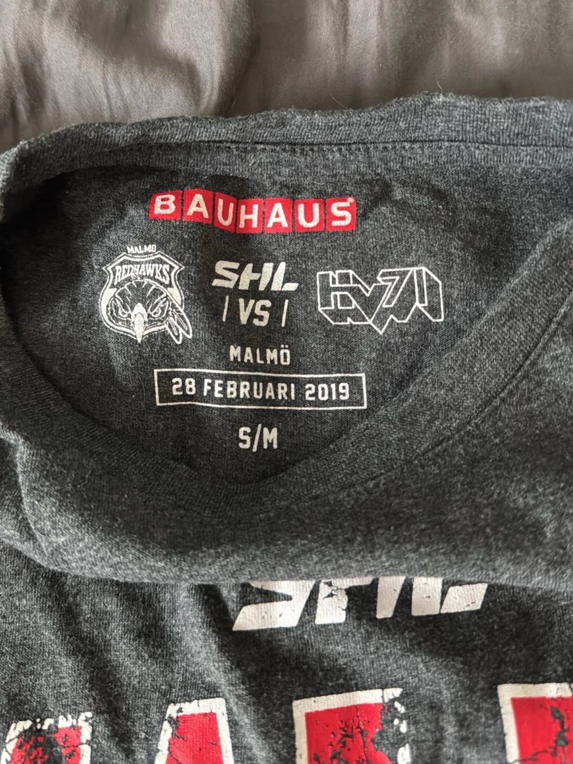 Malmö Redhawks SHL t-shirt grå - 1