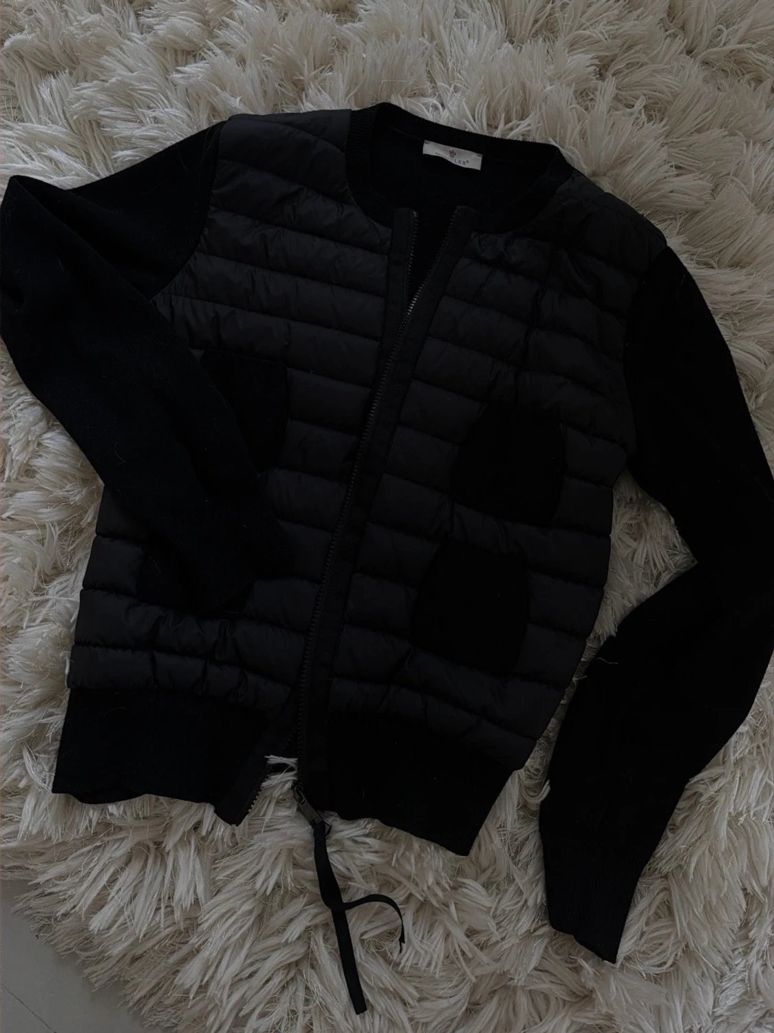 Svart cardiganjacka från Moncler