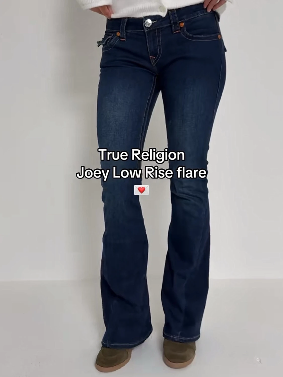 True Religion Joey Low Rise flare jeans - 1