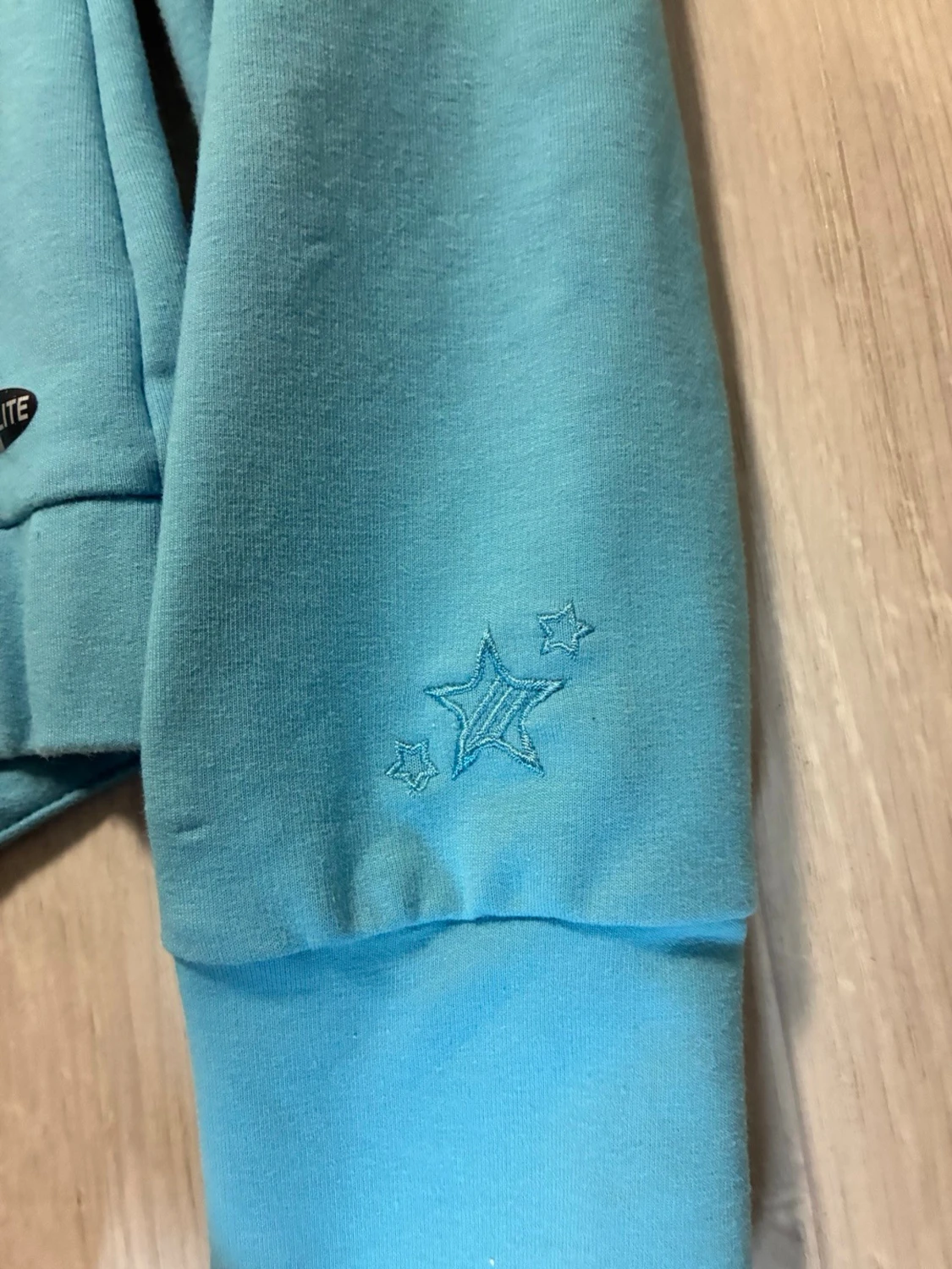 Blå Adidas vindjacka med dragkedja - 6