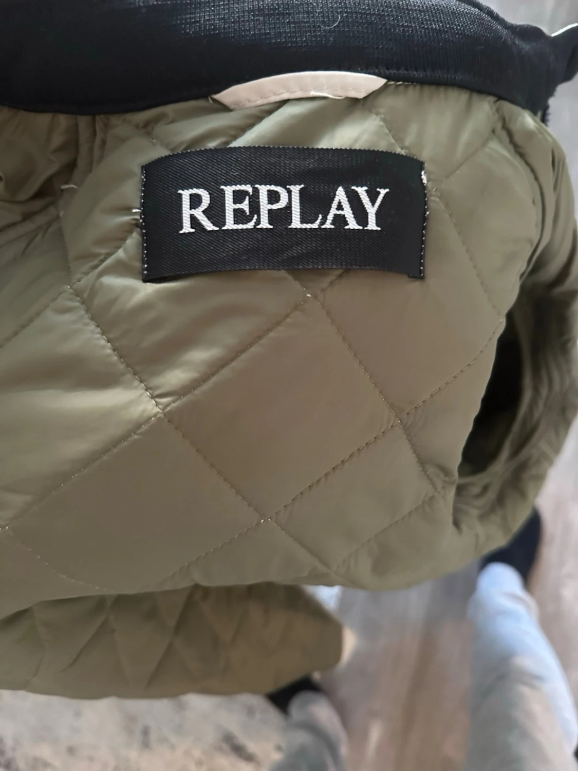Beige quiltad jacka från Ripley - 4
