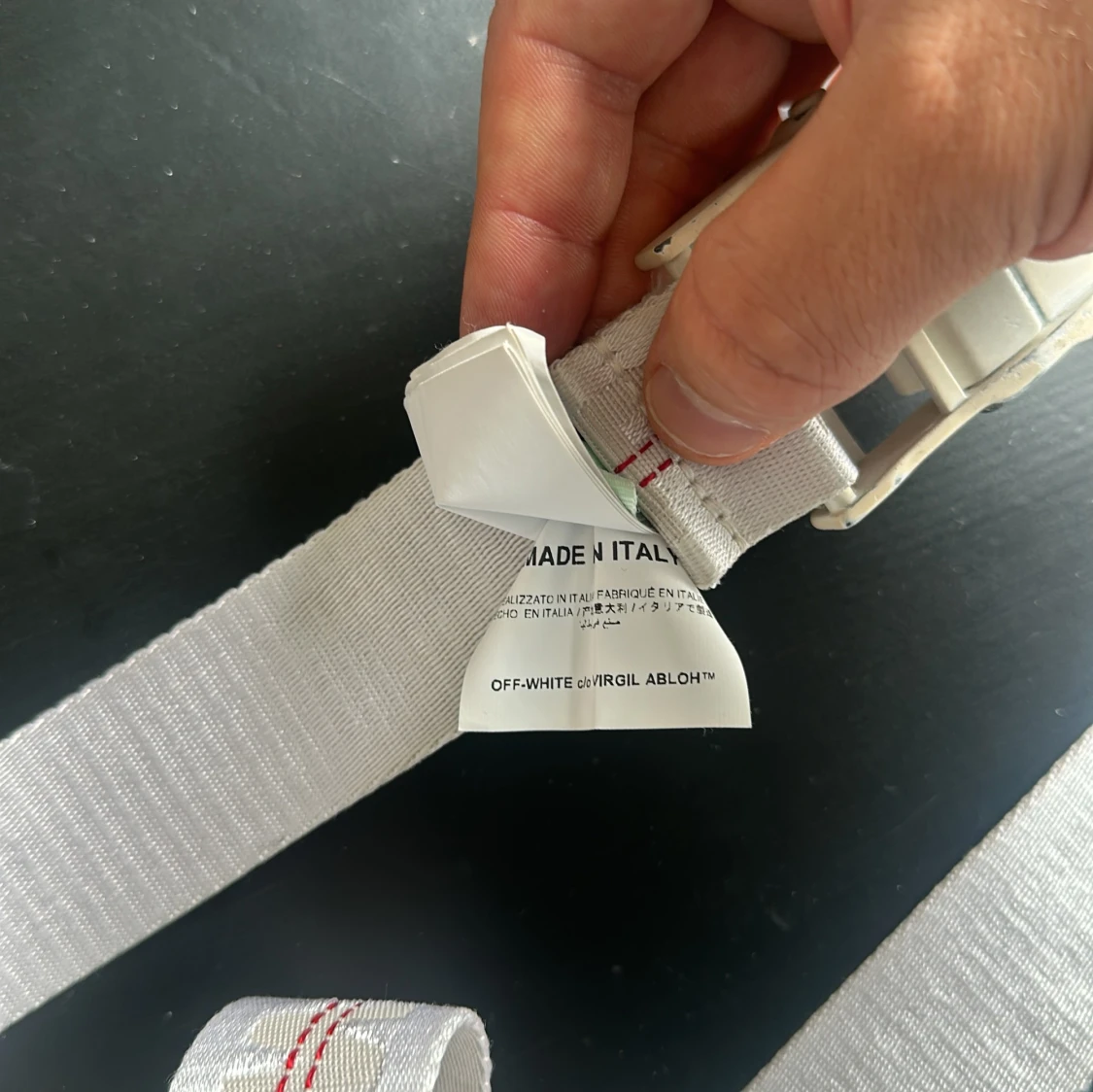 Off white bälte - 92