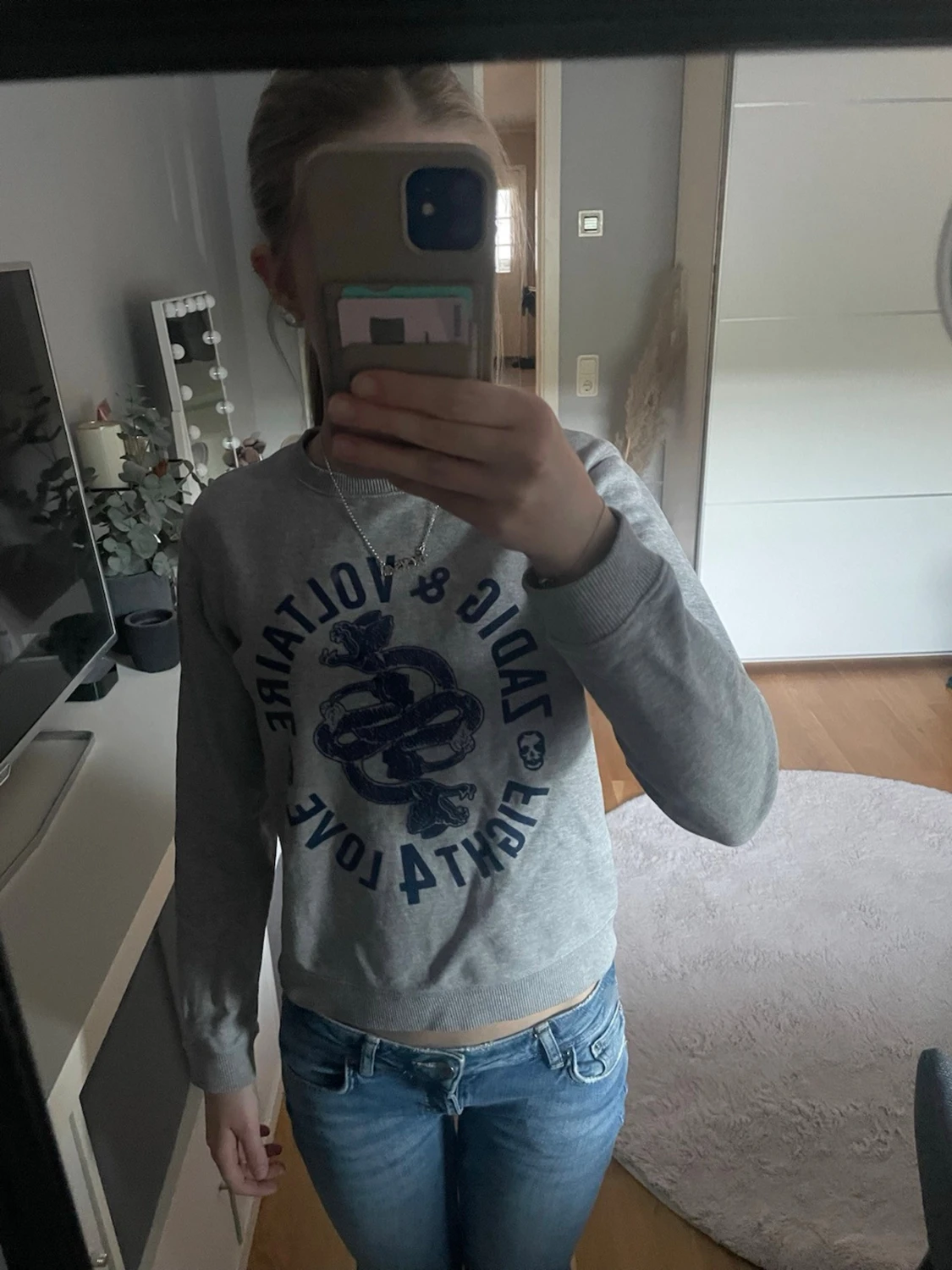 Grå sweatshirt Zadig & Voltaire - 1