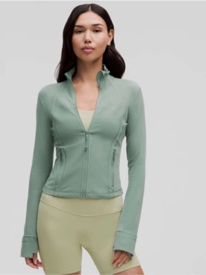 Lululemon Cropped Define Jacket  - Säljer denna Cropped Define Jacket från Lululemon i storlek 6 och färgen teal. Helt oanvänd! 