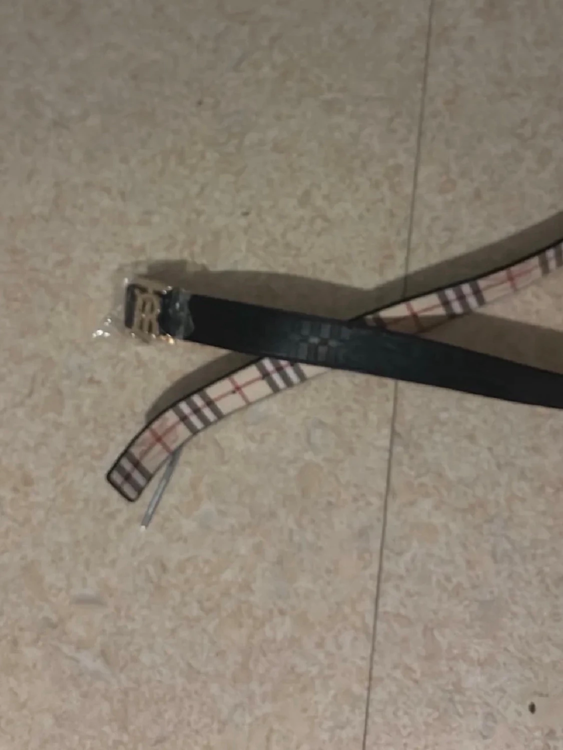 Burberry bälte 110 cm  - 1