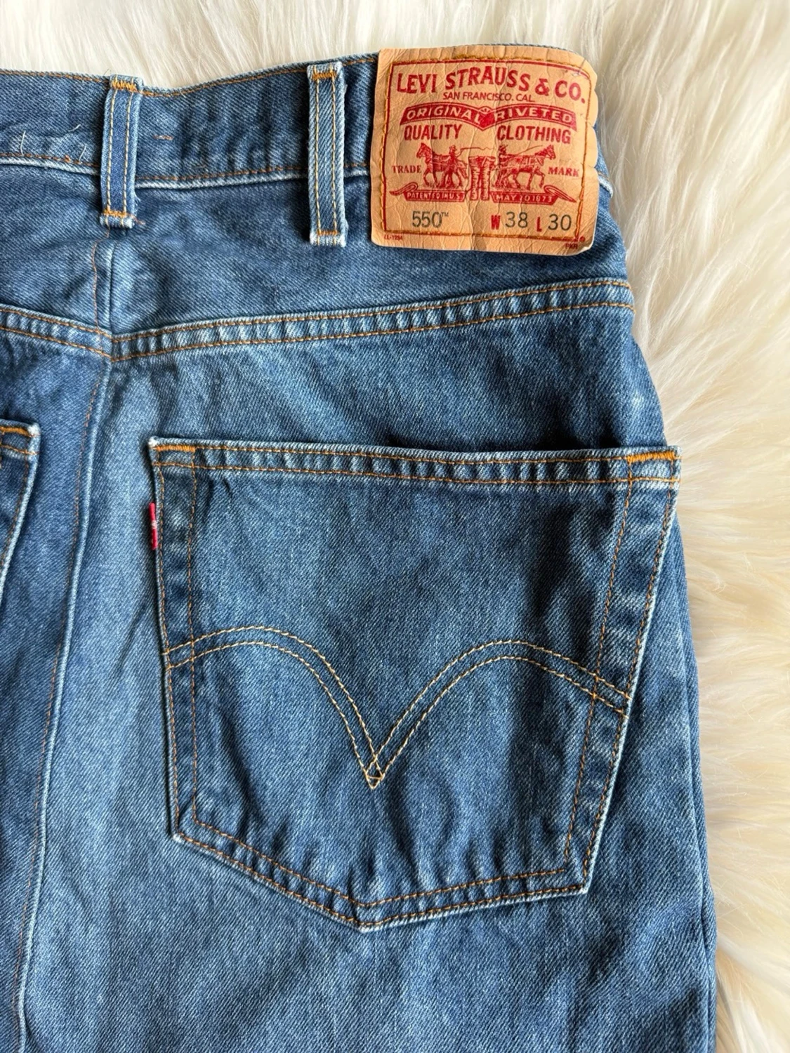 Blå jeanskjol från Levi's - 2
