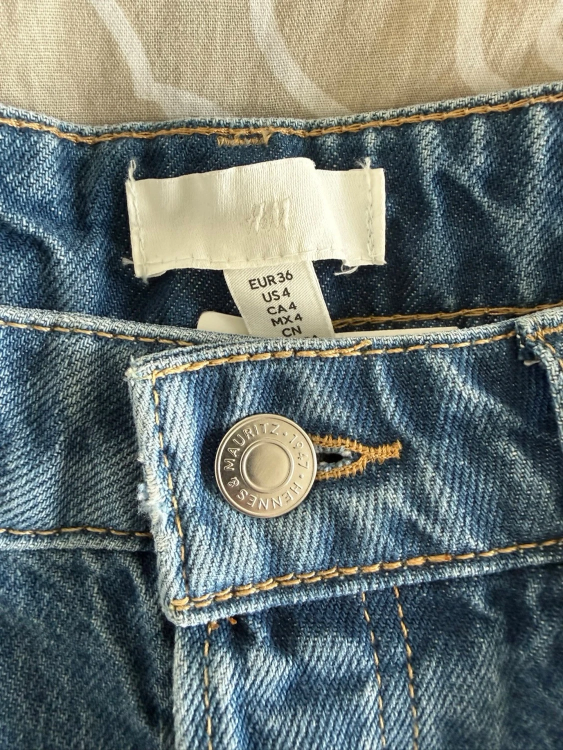 New H&M straight jeans - 1