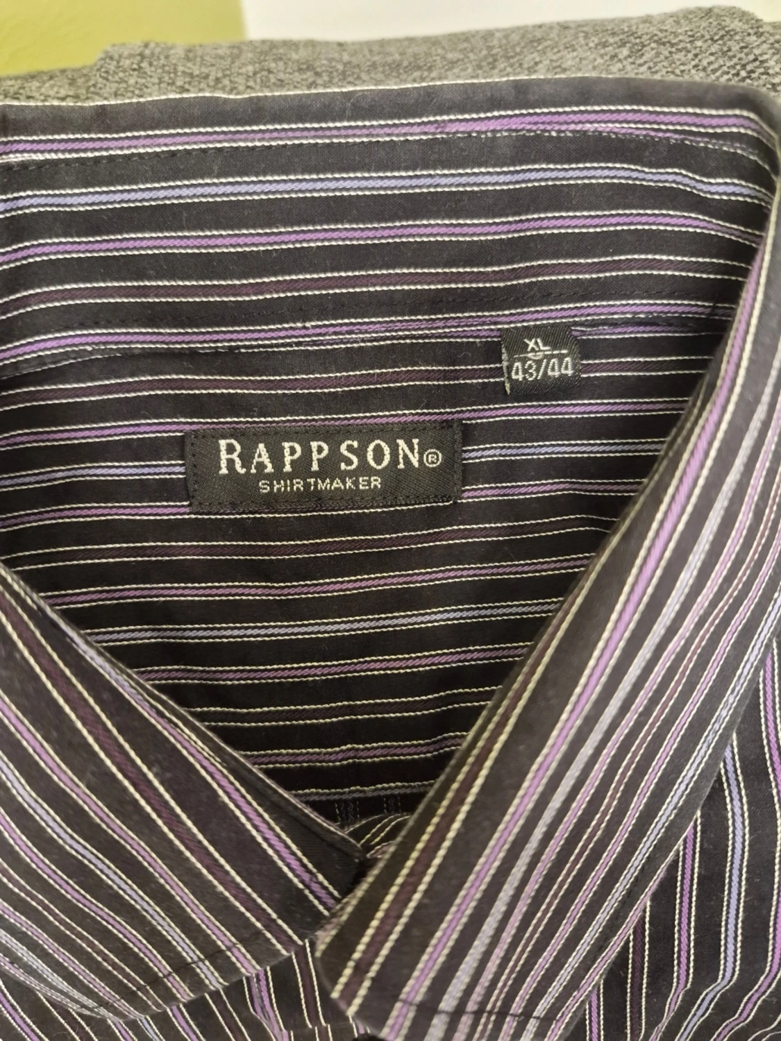 VINTAGE randig skjorta från Rappson XL