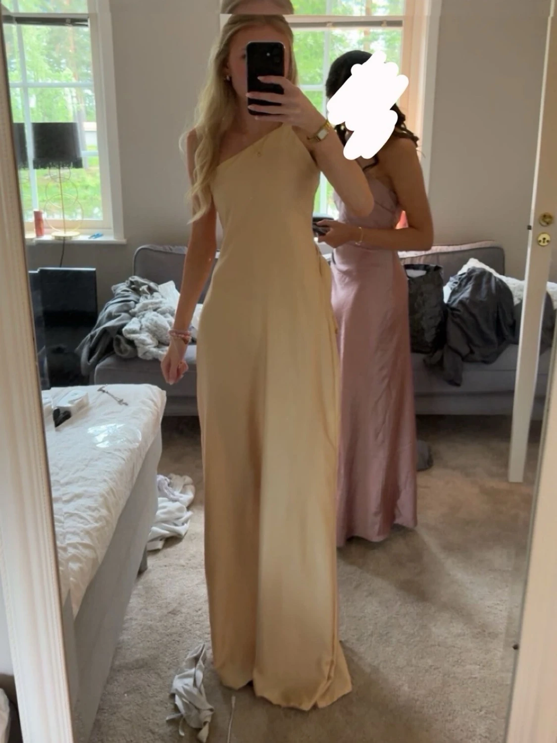 Balklänning gul - 2