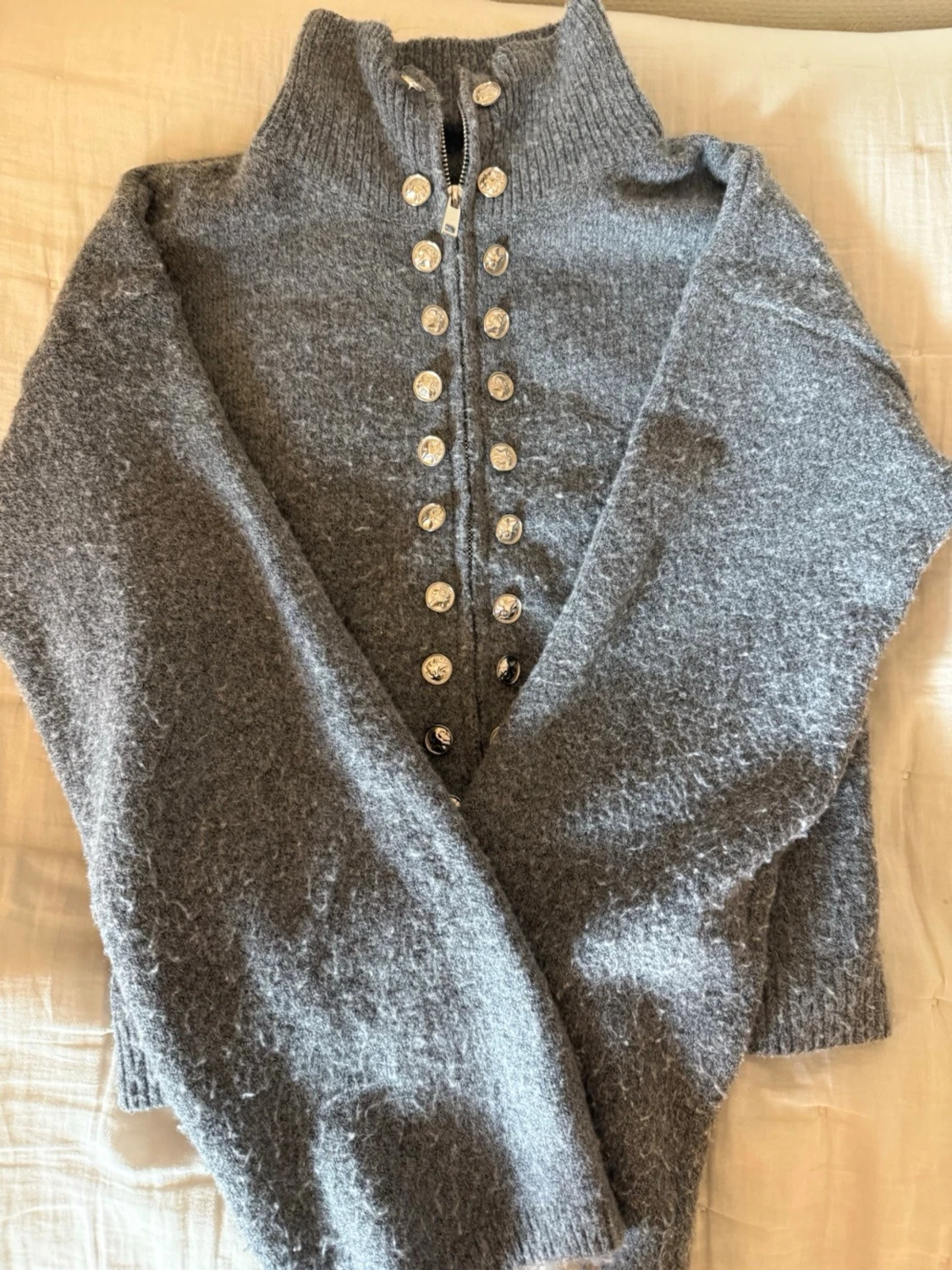 Skit snygg trändig kofta med guldiga knappar. ❤️❤️❤️ - 2