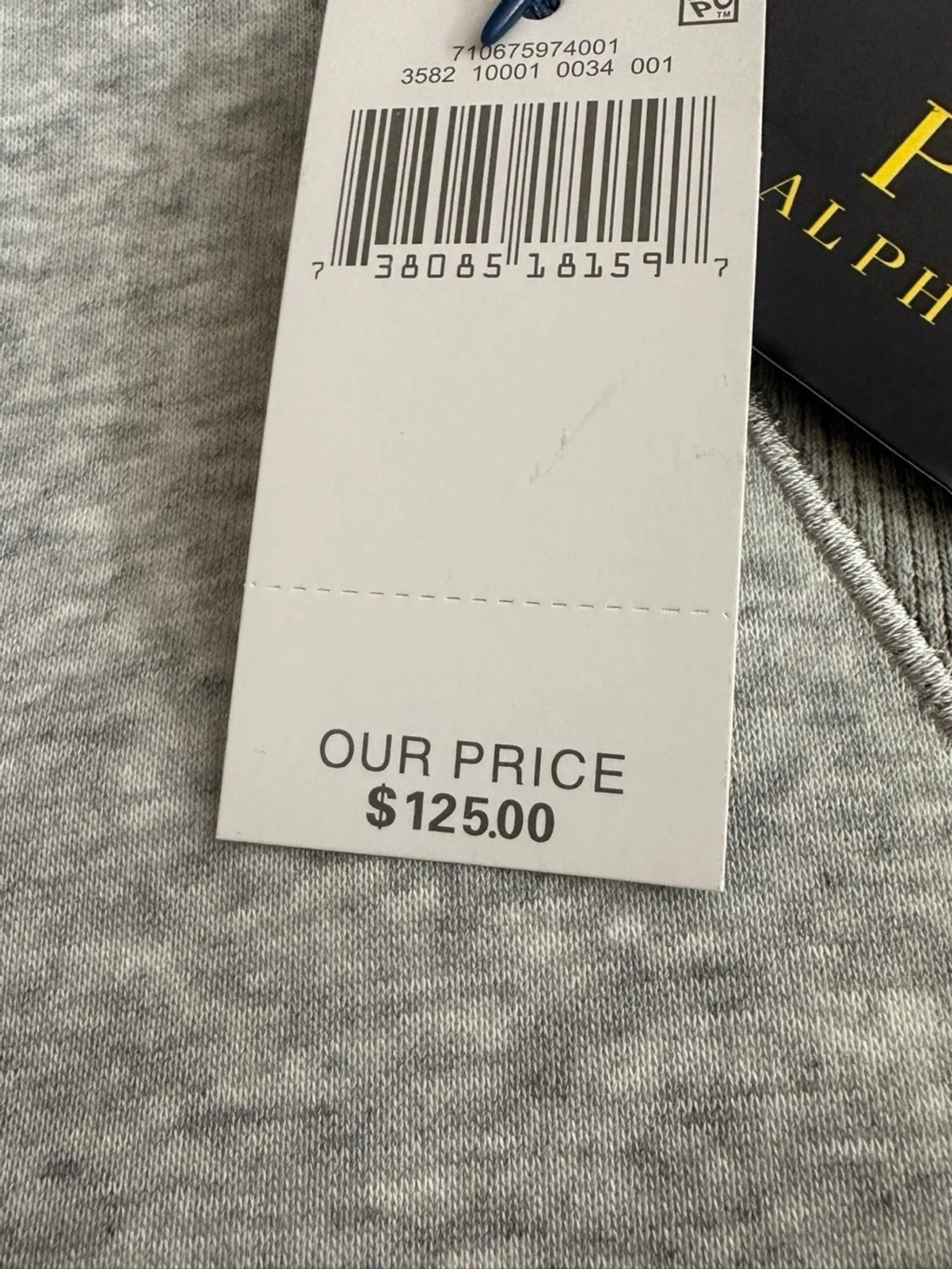 Grå sweatshirt från Polo Ralph Lauren - 2