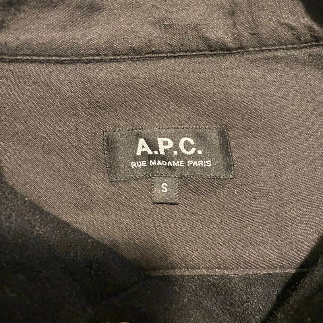 Svart APC overshirt  - 2