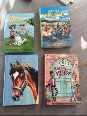 Barnböcker  - Jätte bra böcker, lätta att läsa men bra mängd text. Alla för 70kr