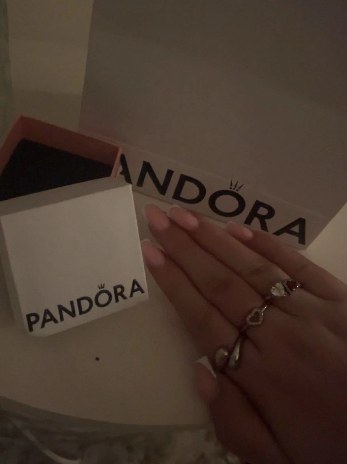 Pandora promise ring