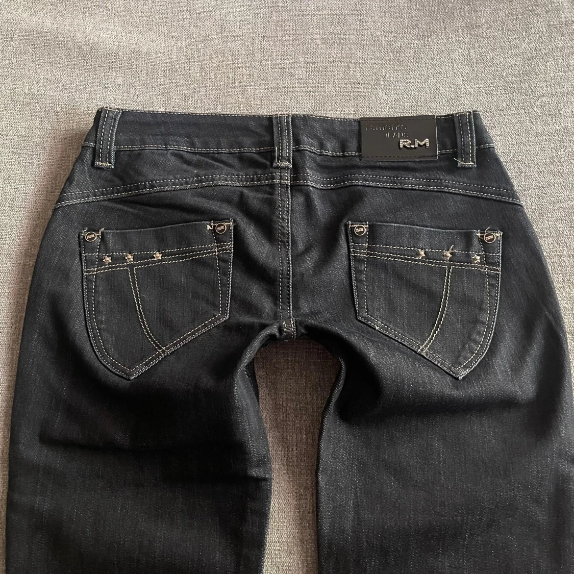 Lågmidjade jeans