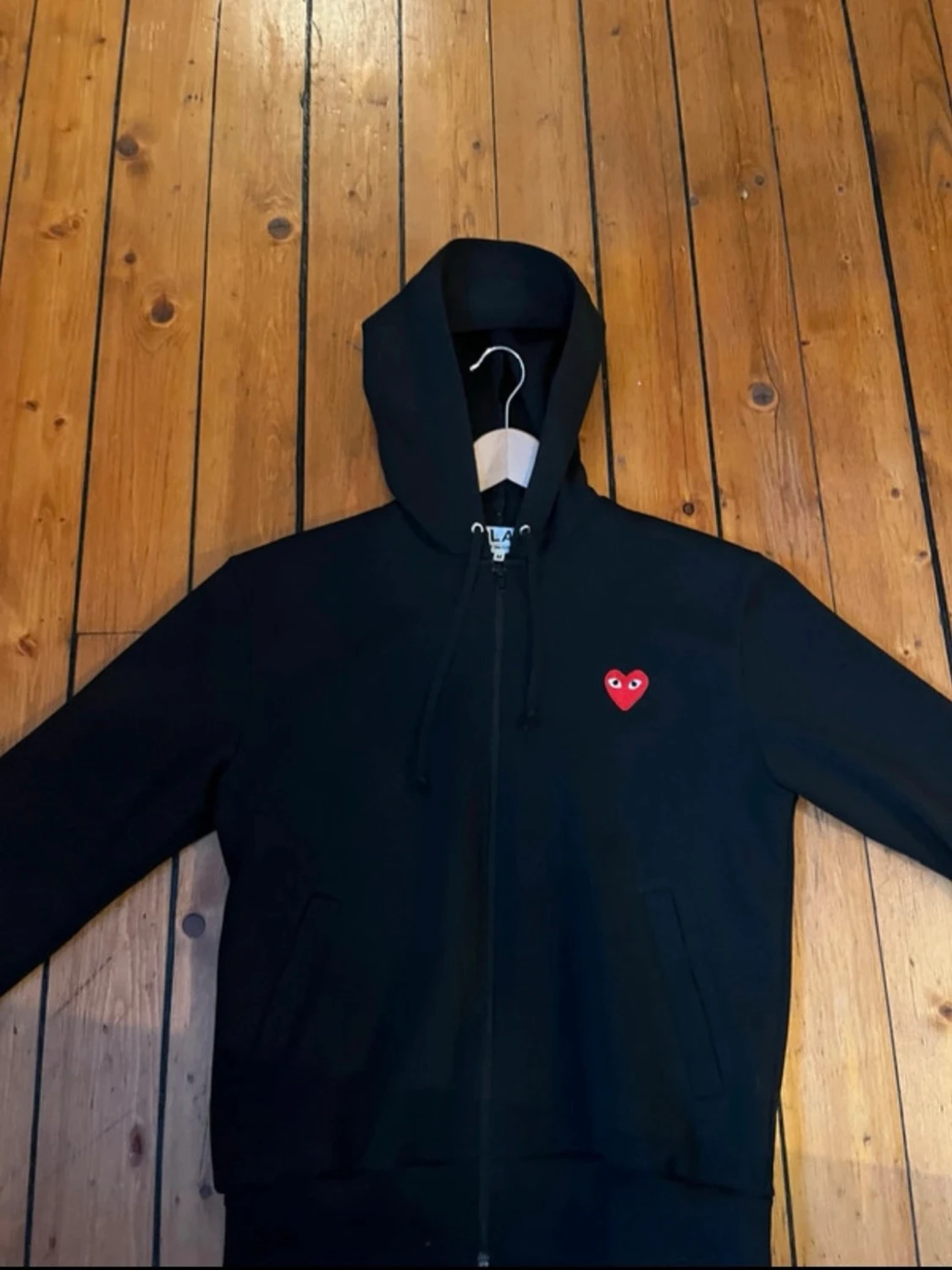 Svart hoodie från Comme des Garçons - 1