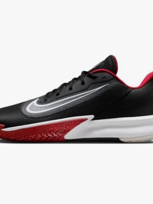 Svarta Nike sneakers med röd detalj - Snygga svarta Nike sneakers med vit swoosh och röda detaljer på insidan och sulan. Skon har en låg profil och ovandelen är i textilmaterial med klassiska svarta skosnören. Perfekt för dig som gillar sportig och stilren design.