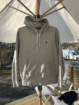 Grå hoodie från Polo Ralph Lauren - Schysst Ralph lauren hoodie i strlk M, söker snabb affär priset går att diskutera!