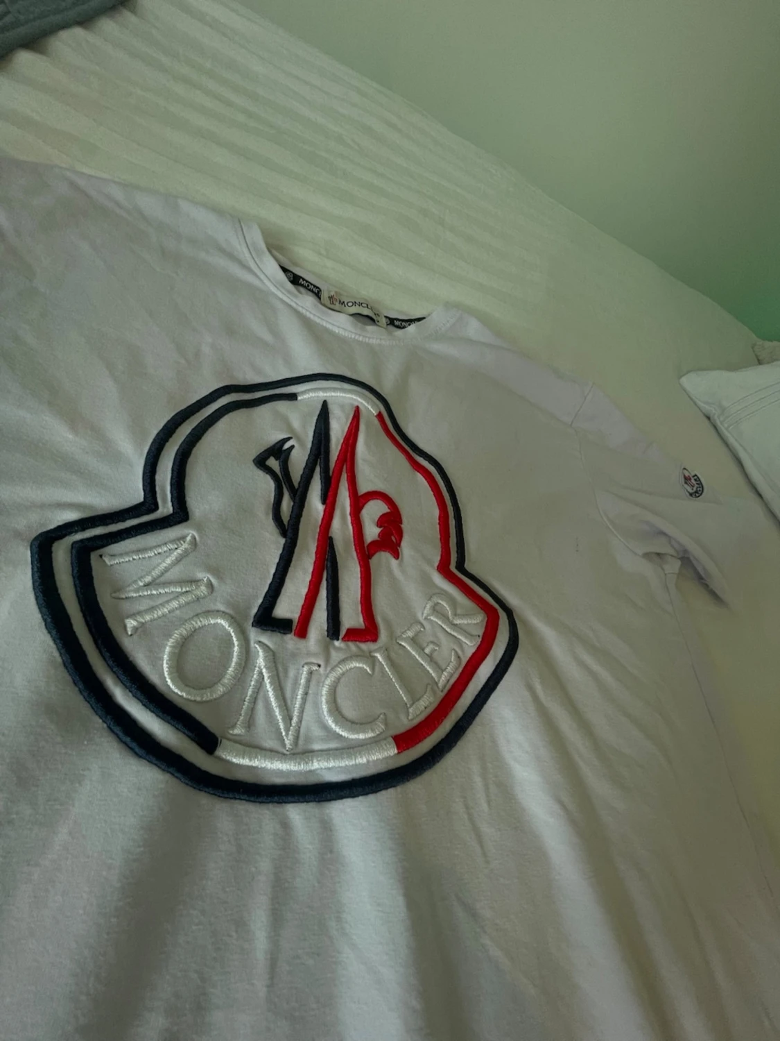 Vit Moncler t-shirt - 1