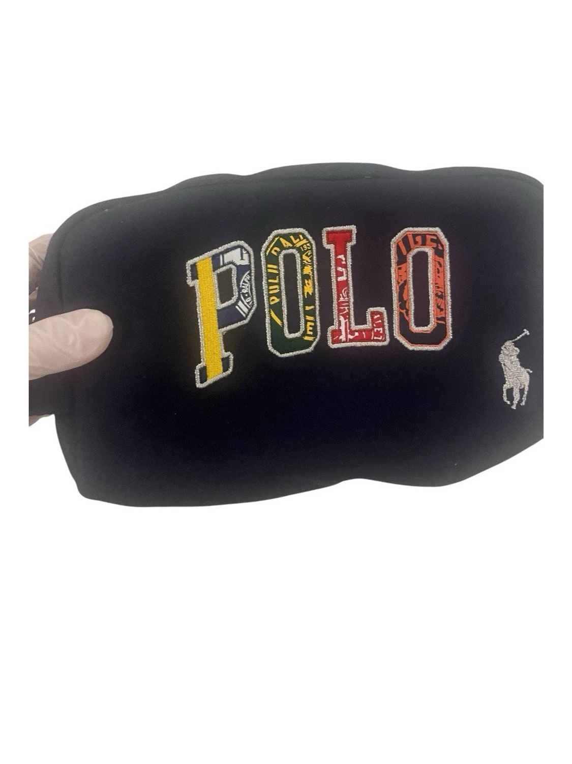 Marinblå nesenär väska 