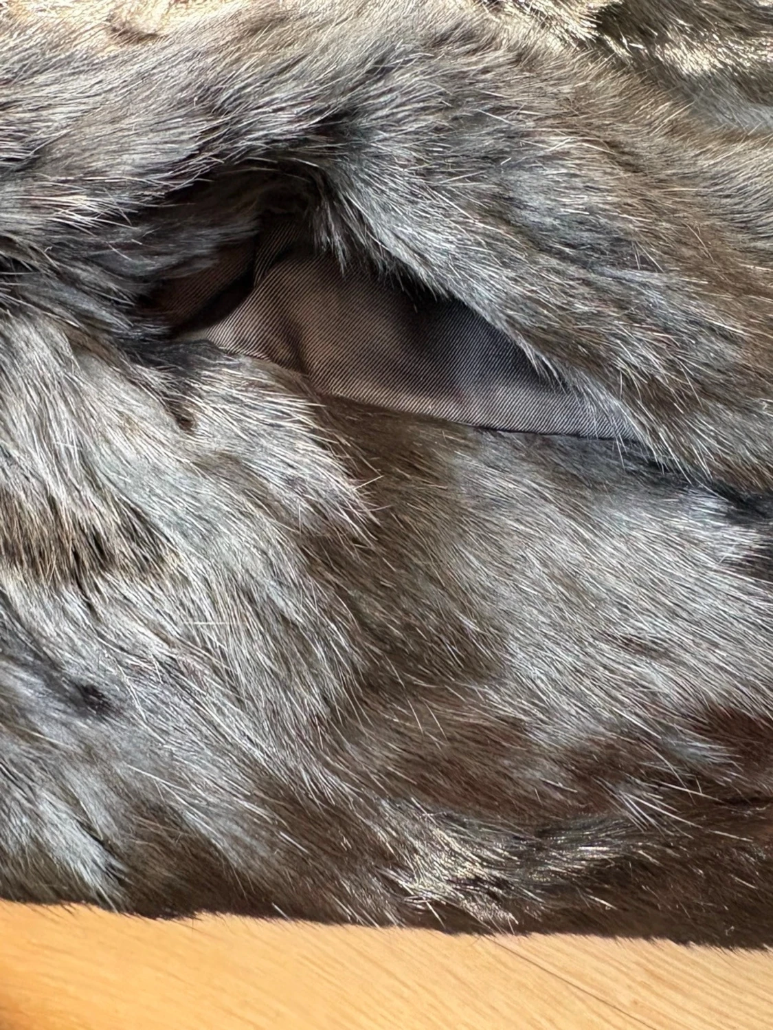 Äkta pälsjacka - 4