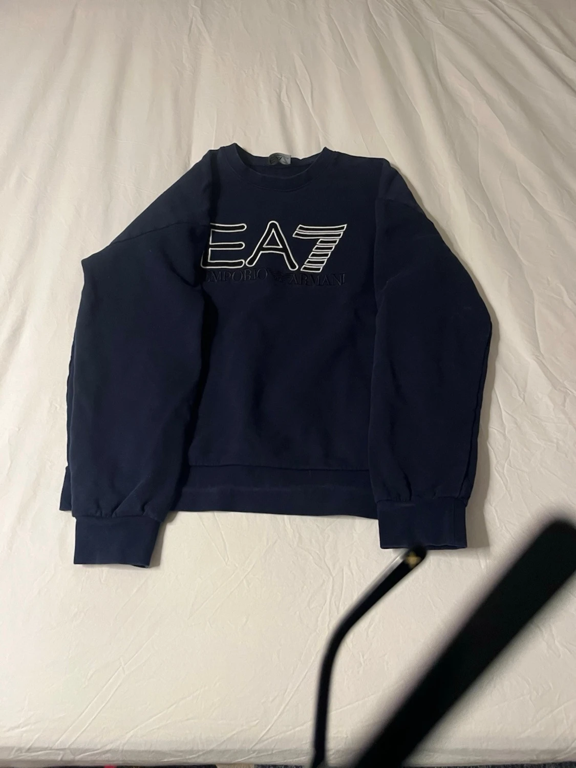 Mörkblå EA7 sweatshirt från Armani
