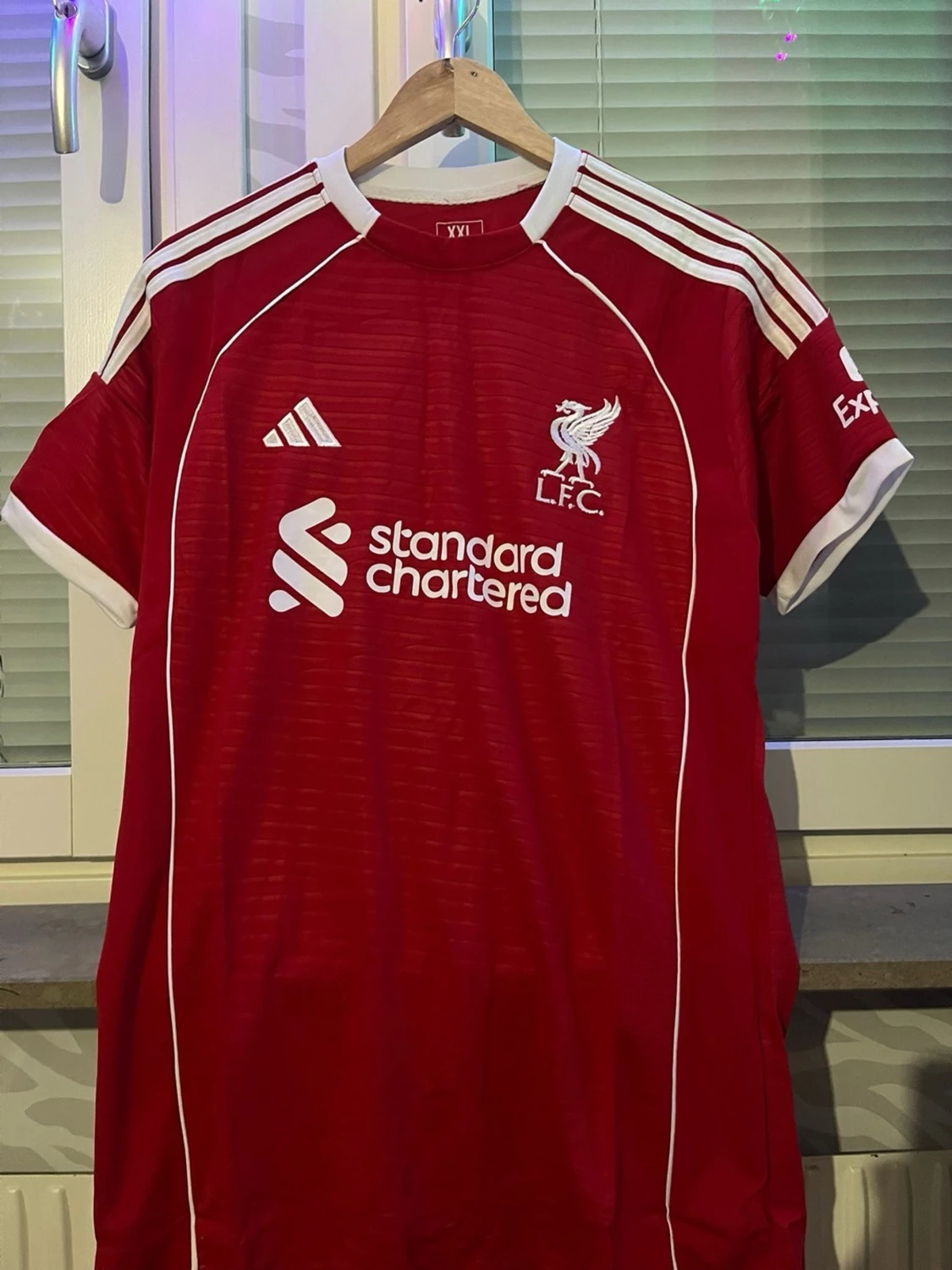 Liverpool FC matchtröja Adidas röd